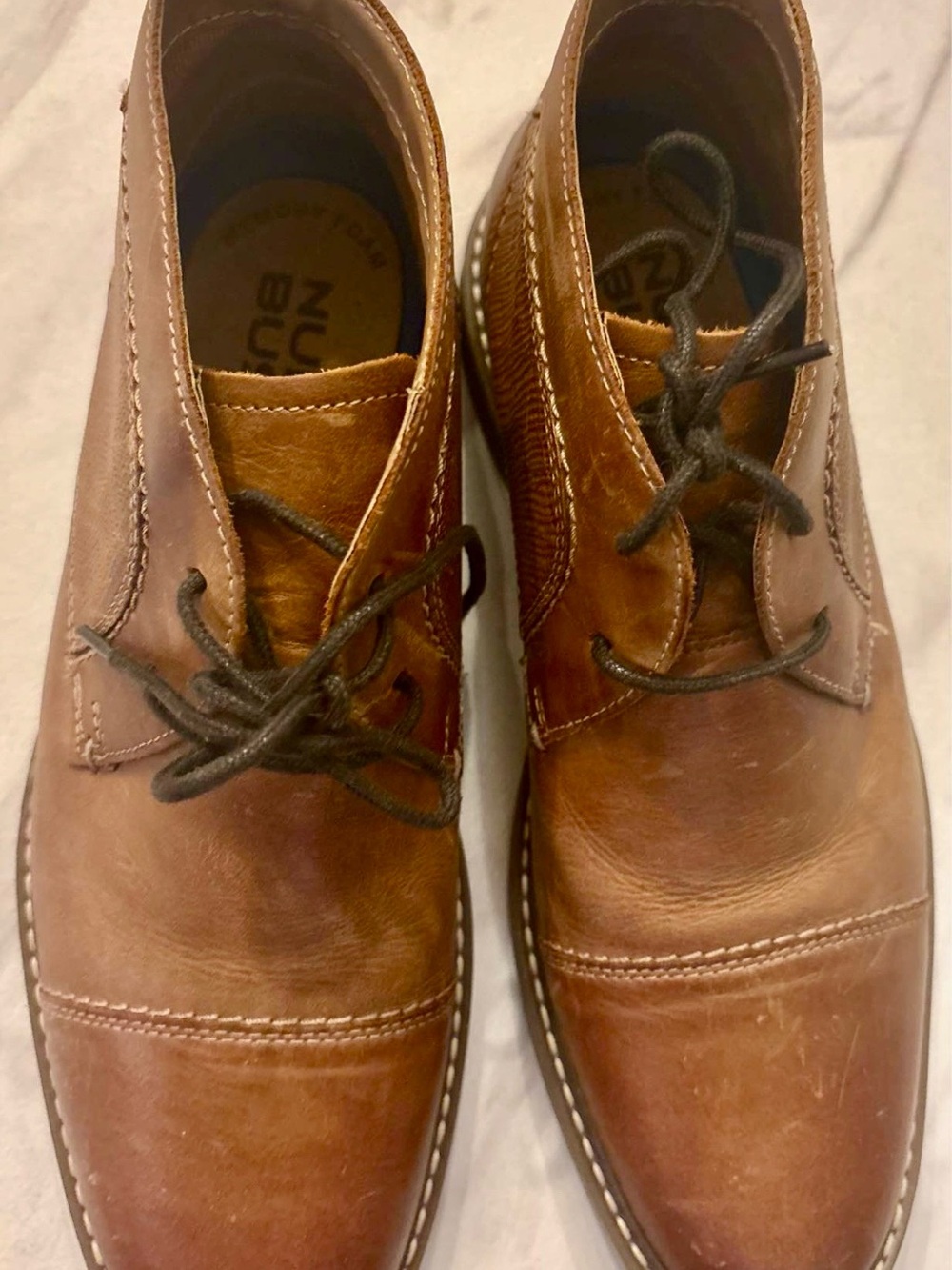 Like *NEW* Men’s Size 7 Chukka casual distressed brown Nunn Bush boots